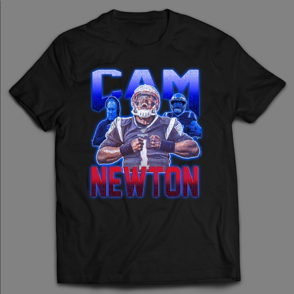CAM NEWTON NEW ENGLAND QUALITY BOOTLEG RAP SHIRT - Picture 1 of 1